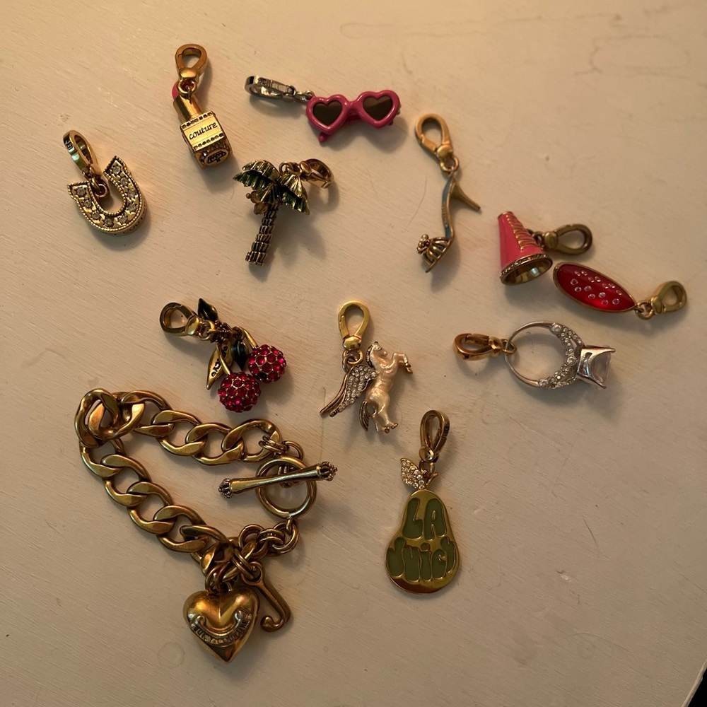 Juicy couture charms, some very rare. All Originals from early 2000